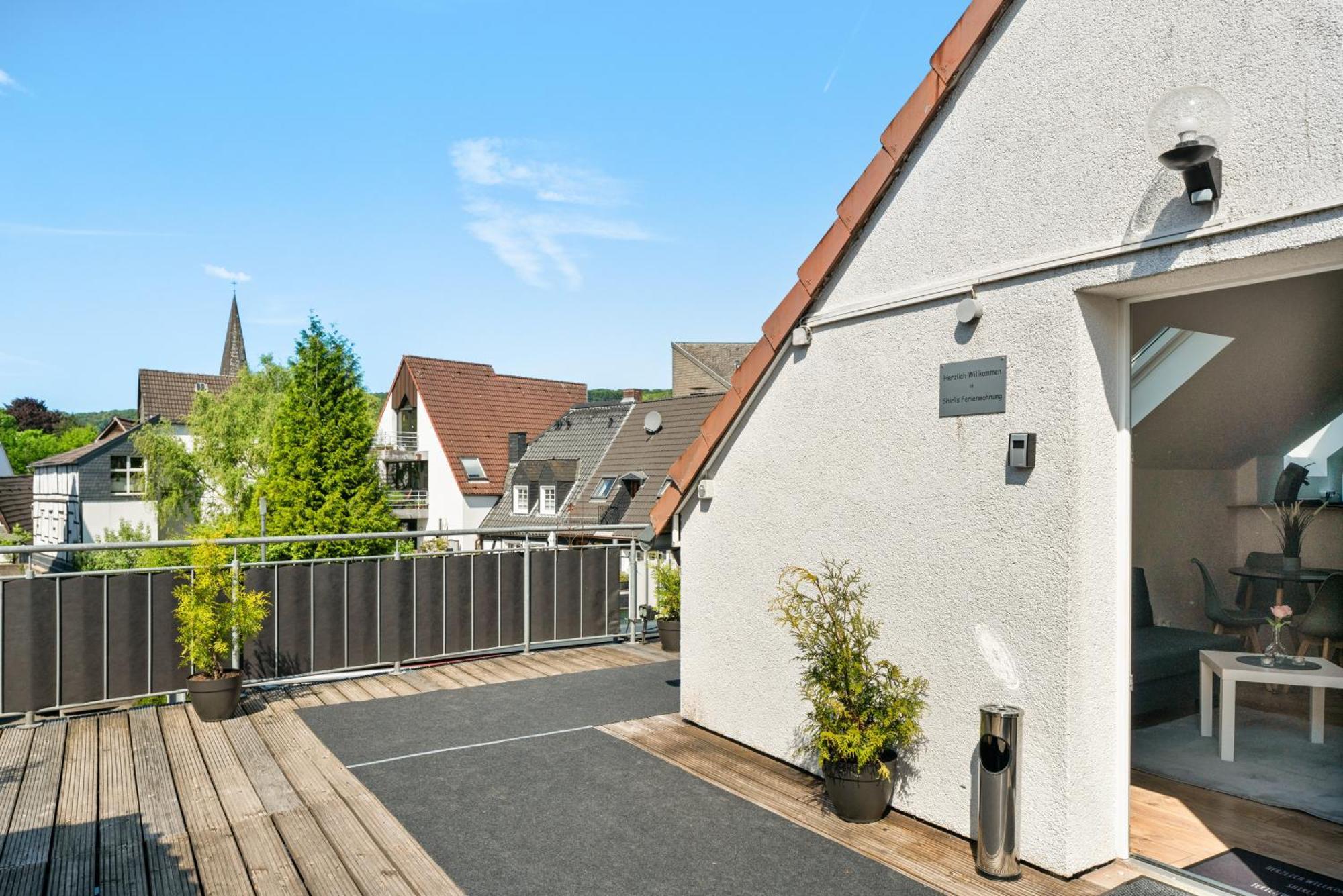 Mola Apartments-Charmante Ferienwohnung Im Herdecke Zentrum Fuer 3 Personen-Grosse Dachterrasse-Grill-Gratis Parken-Wlan Exterior photo