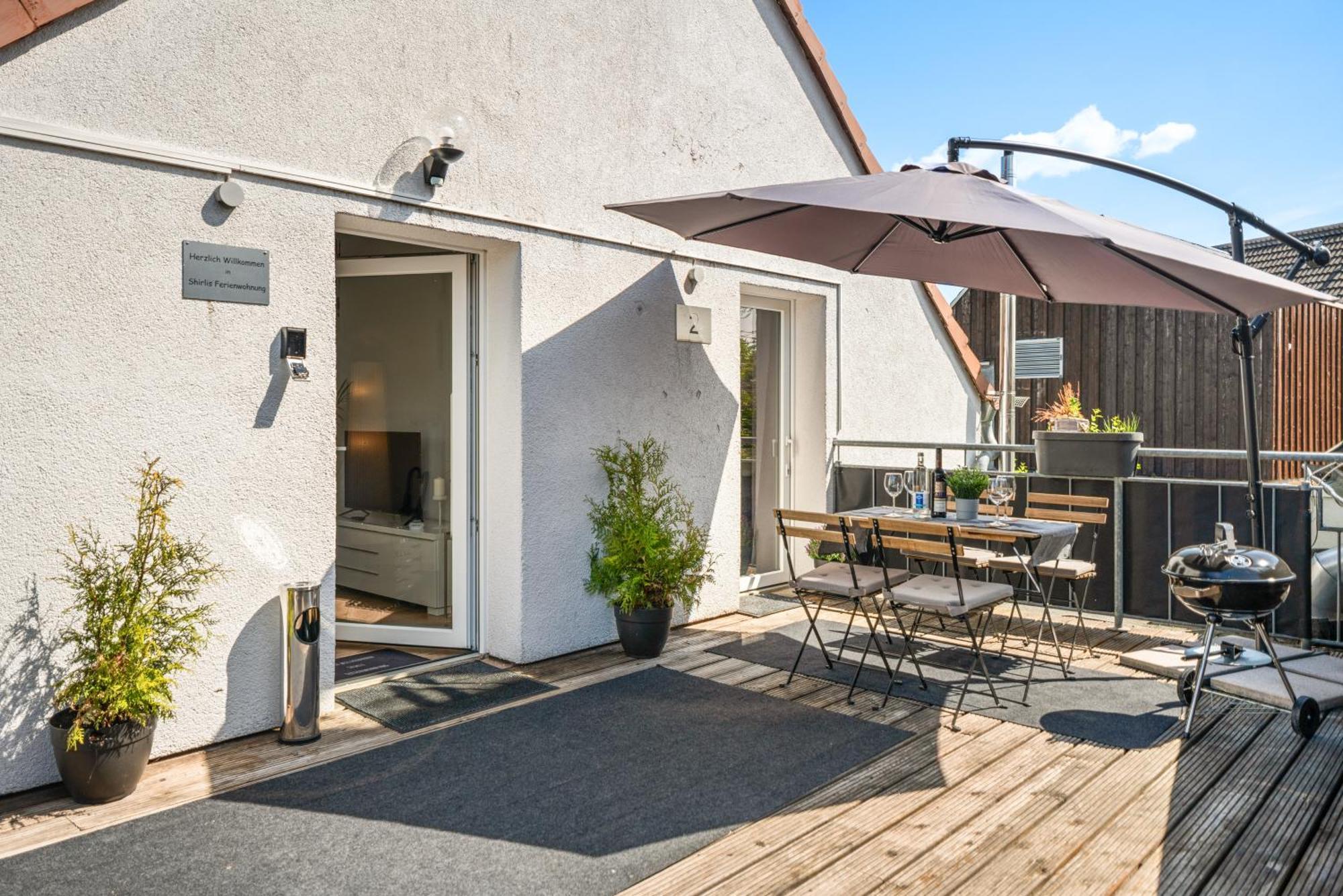 Mola Apartments-Charmante Ferienwohnung Im Herdecke Zentrum Fuer 3 Personen-Grosse Dachterrasse-Grill-Gratis Parken-Wlan Exterior photo